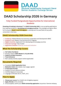 DAAD Scholarships (Germany)