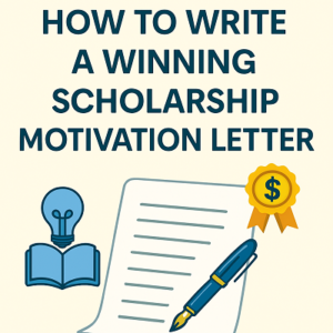 Writing a Scholarship Motivation Letter