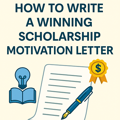 Writing a Scholarship Motivation Letter